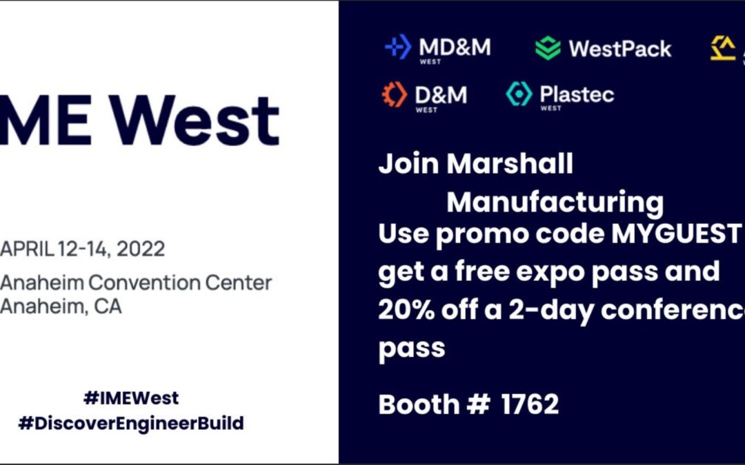 REGISTER NOW for Discounted Tickets to MD&M West 2022